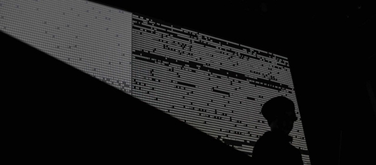 Ryoji Ikeda Supercodex Live at the Met